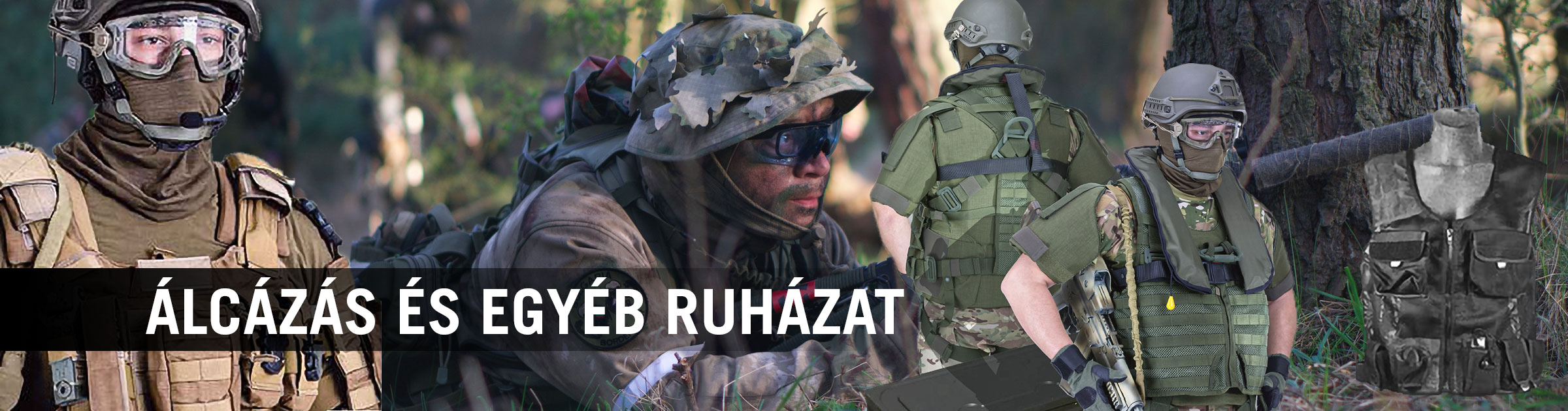 Álcázás és egyéb ruházat